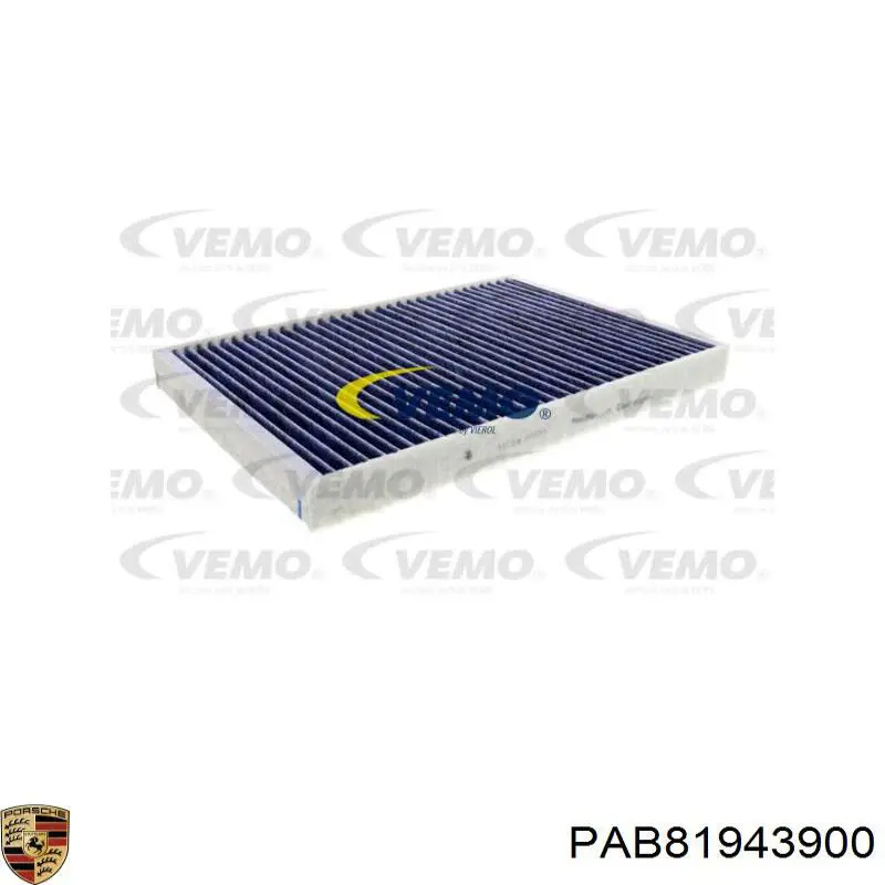 Купить PAB81943900 Porsche Фильтр салона угольный