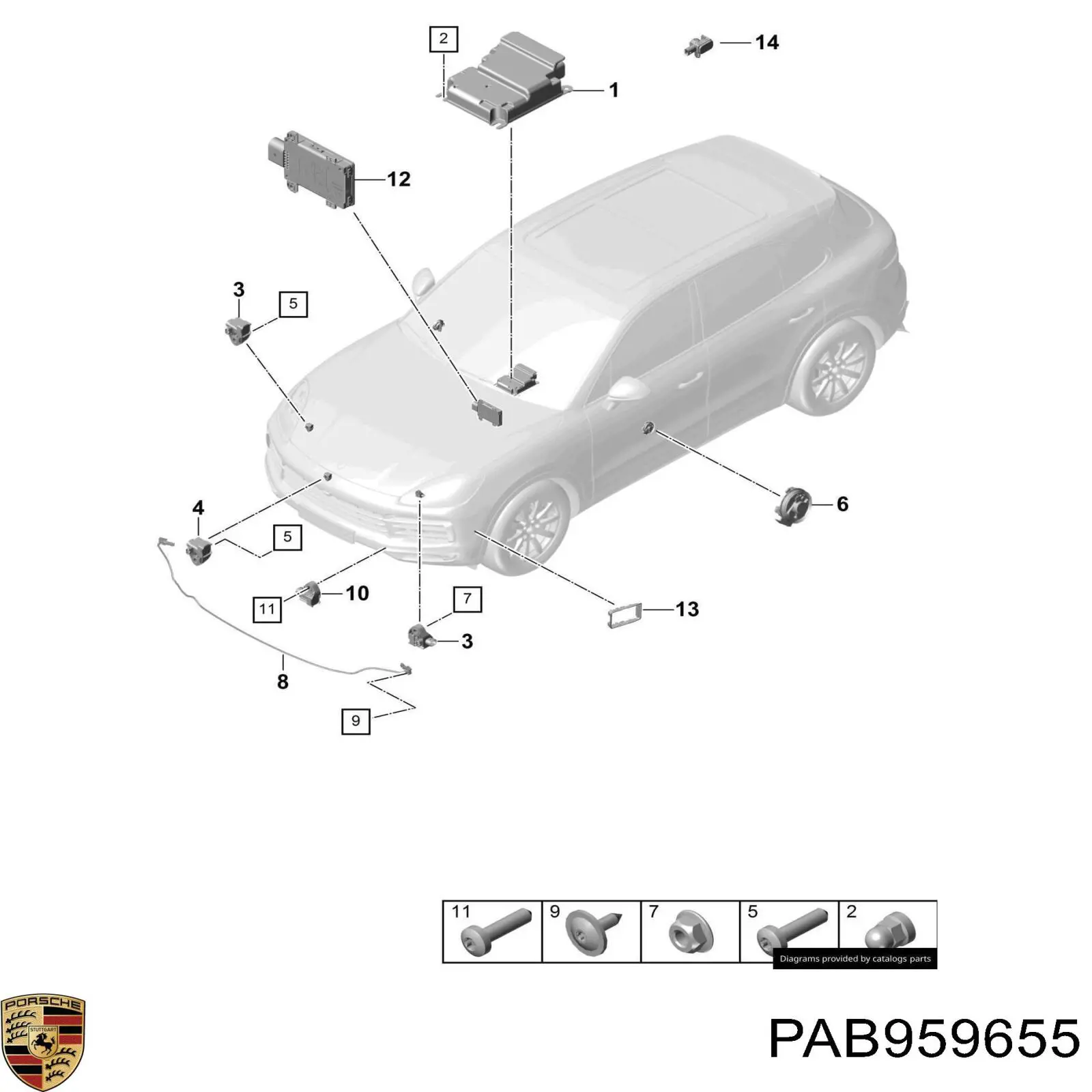  PAB959655 Porsche