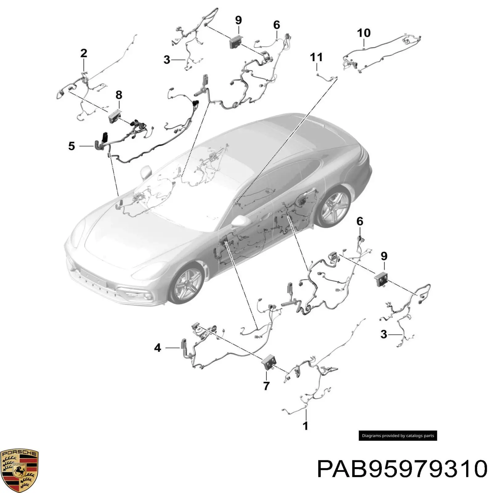  PAB95979310 Porsche