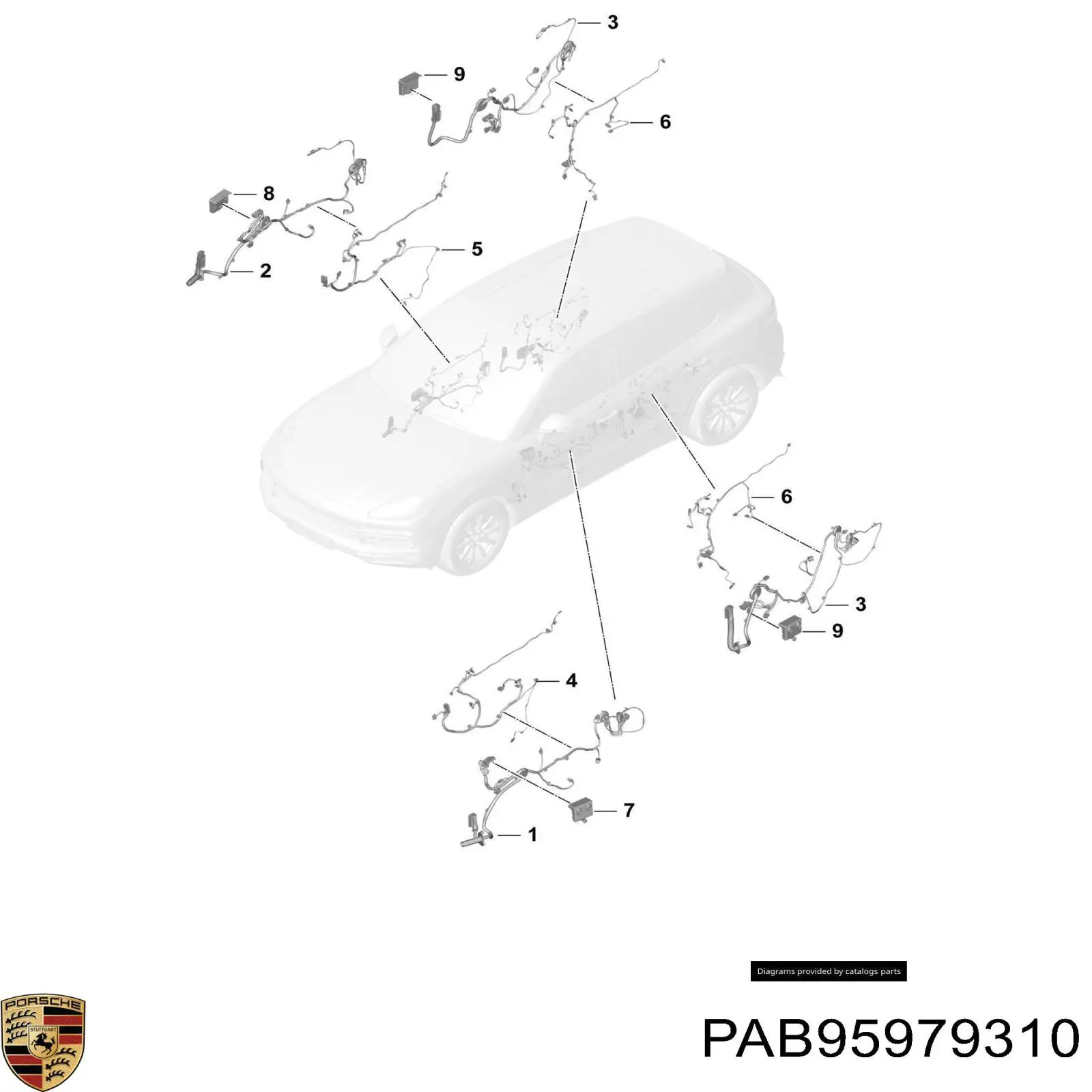  Porsche PAB95979310 цена, от 62.08 USD