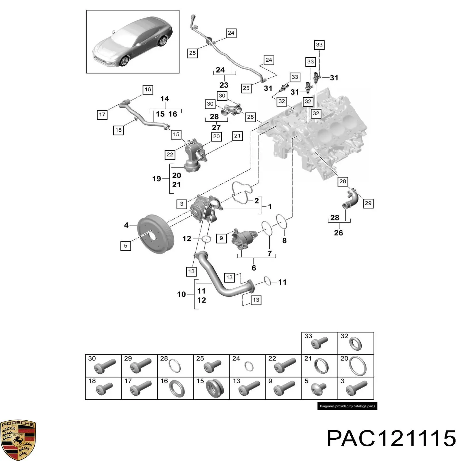 Compre Caixa do termostato Audi A6 