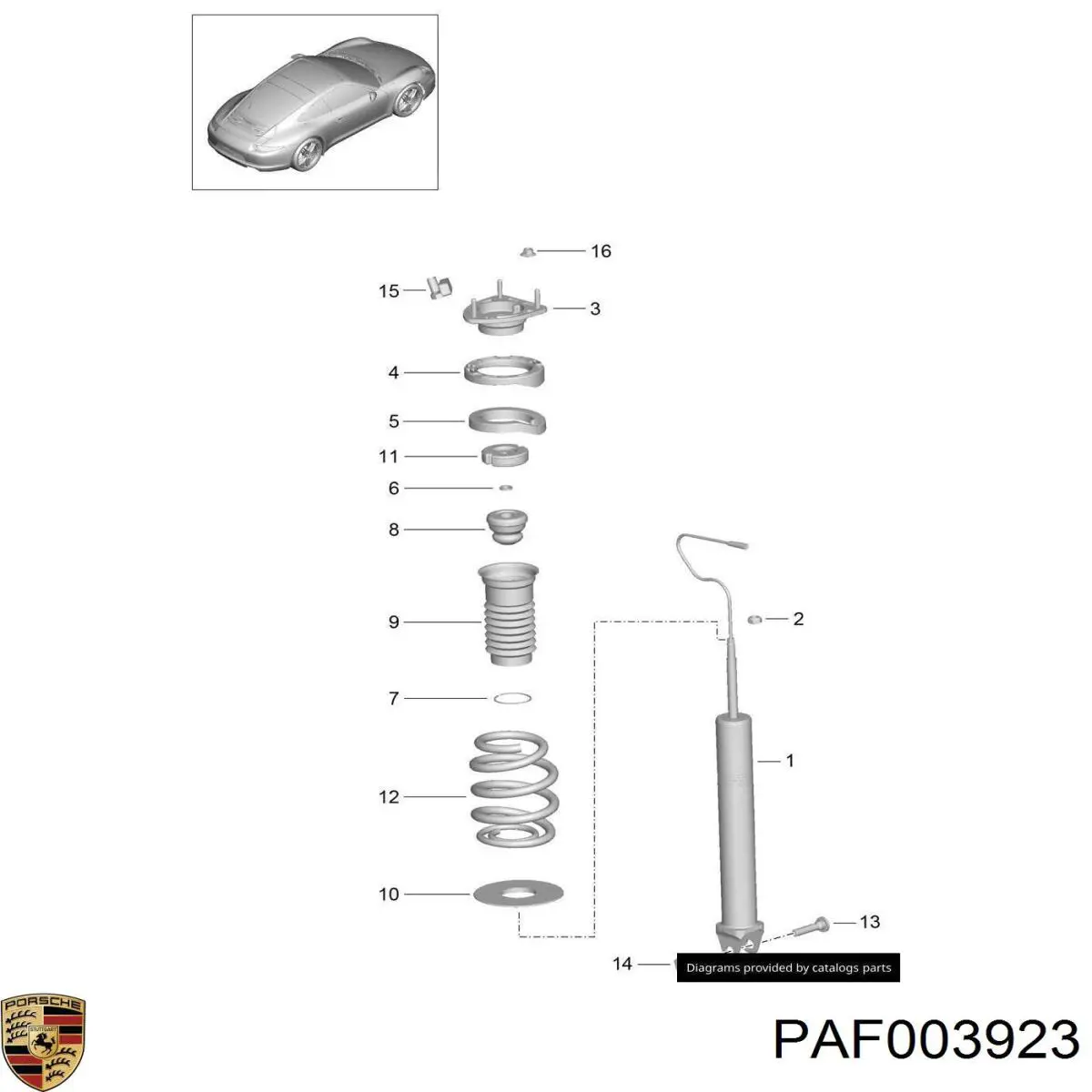  PAF003923 Porsche