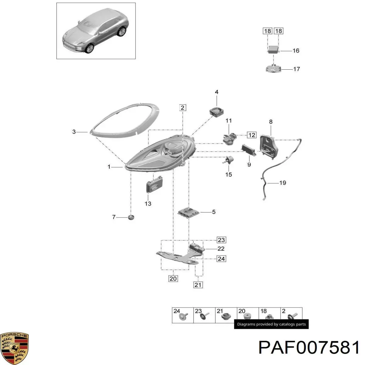 PAF007581 Porsche 