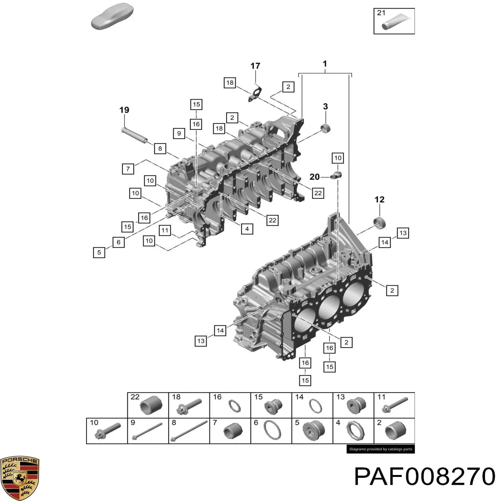 PAF008270 Porsche 