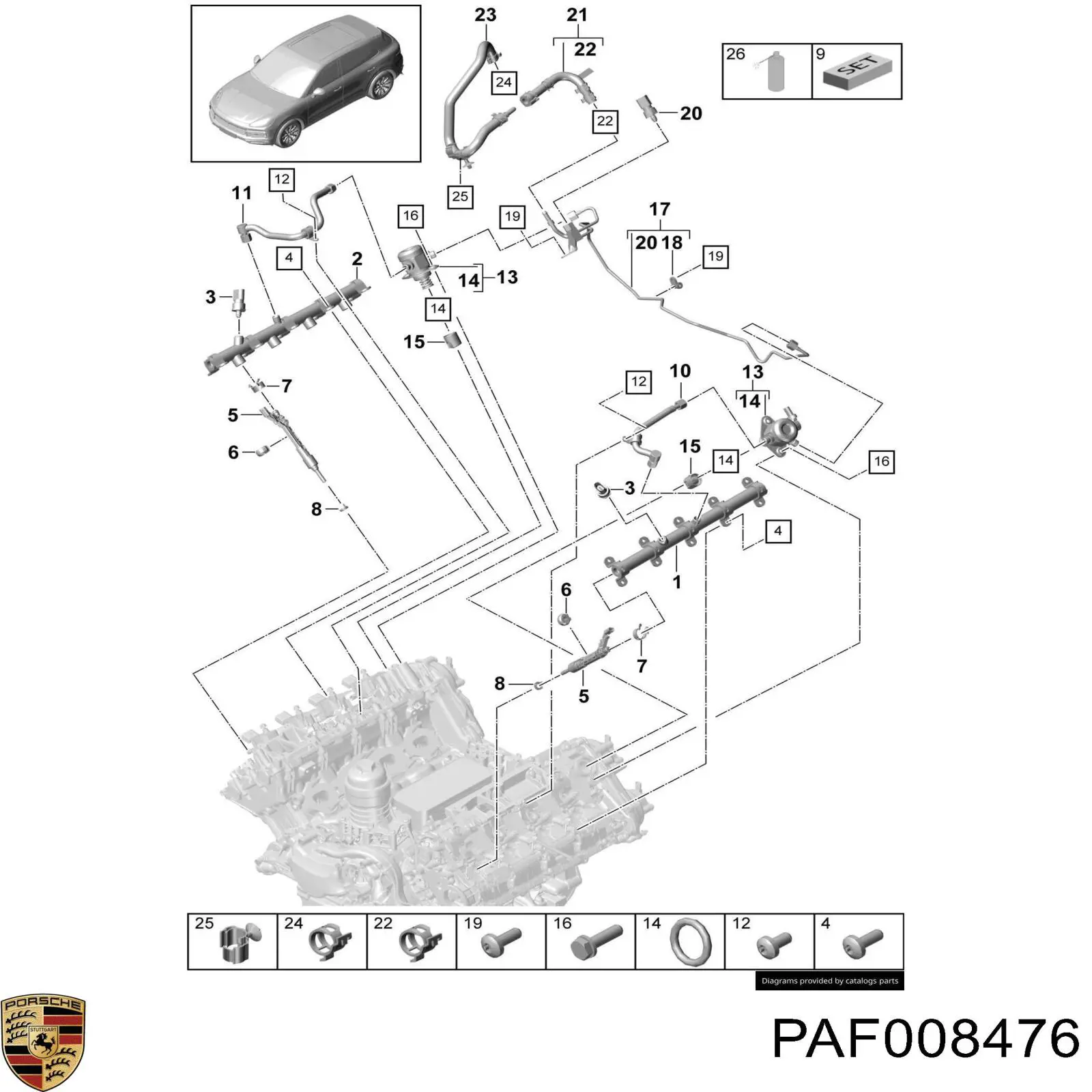  PAF008476 Porsche