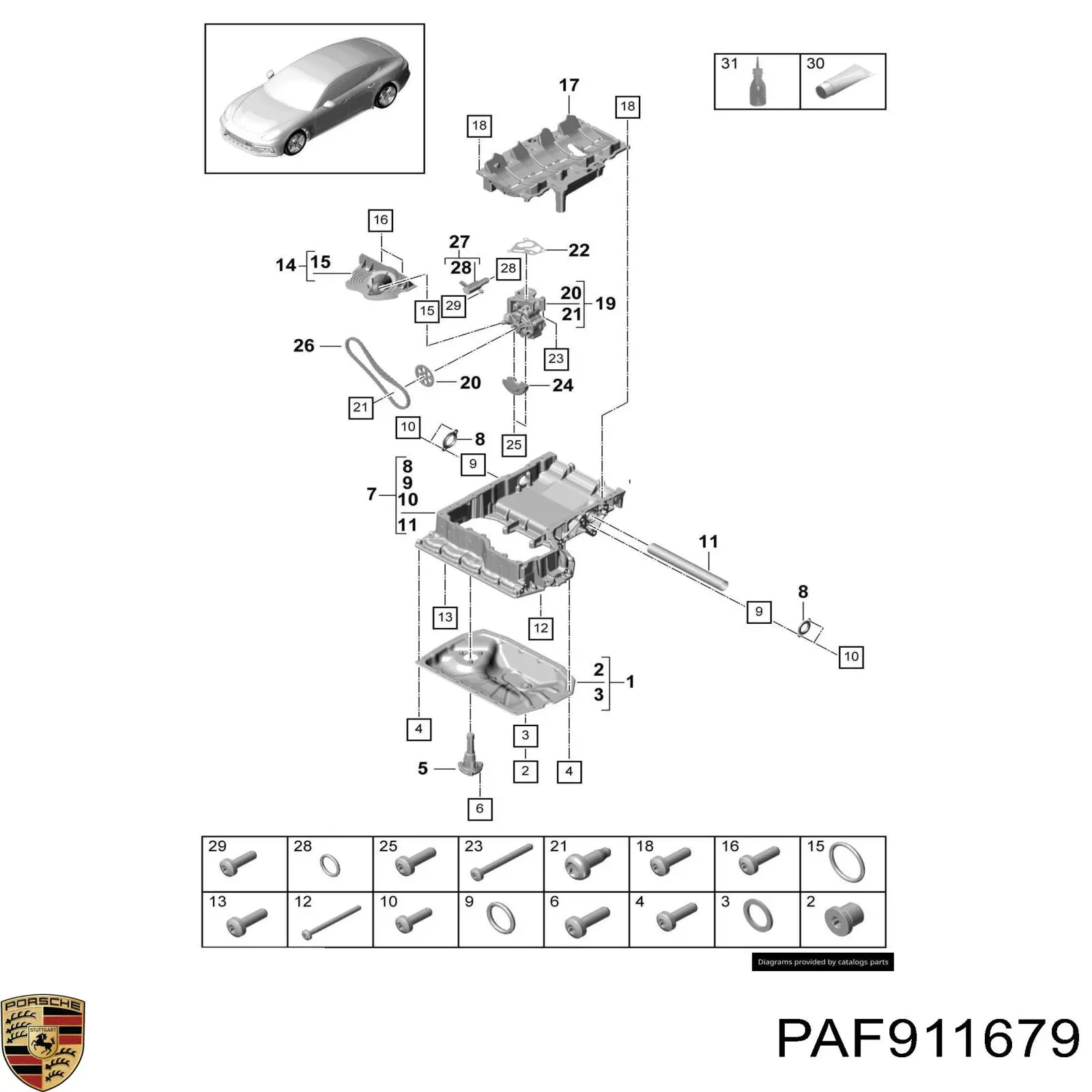  PAF911679 Porsche