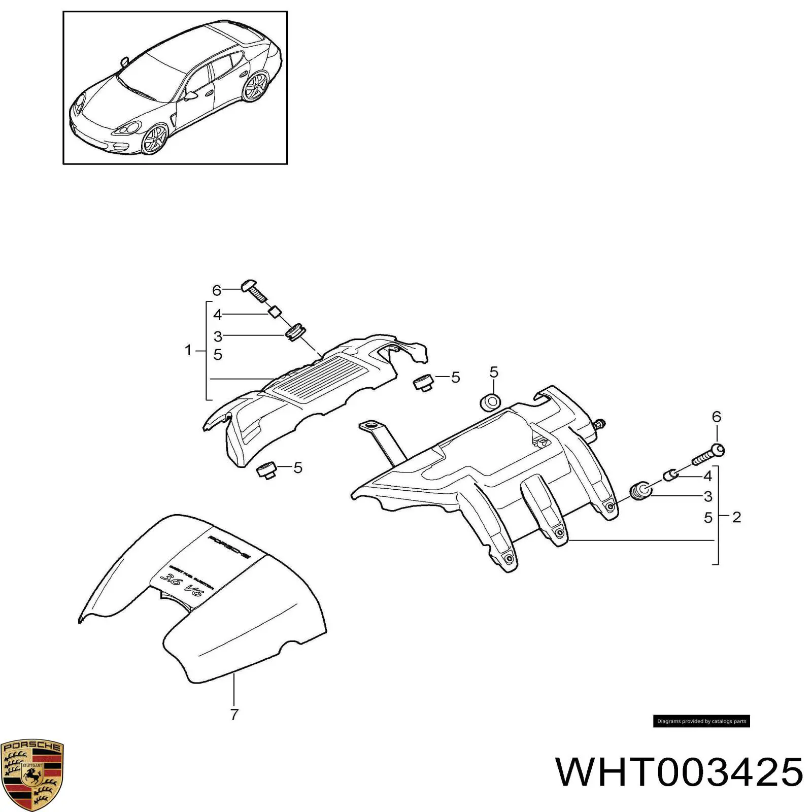 Купить WHT003425 Porsche 