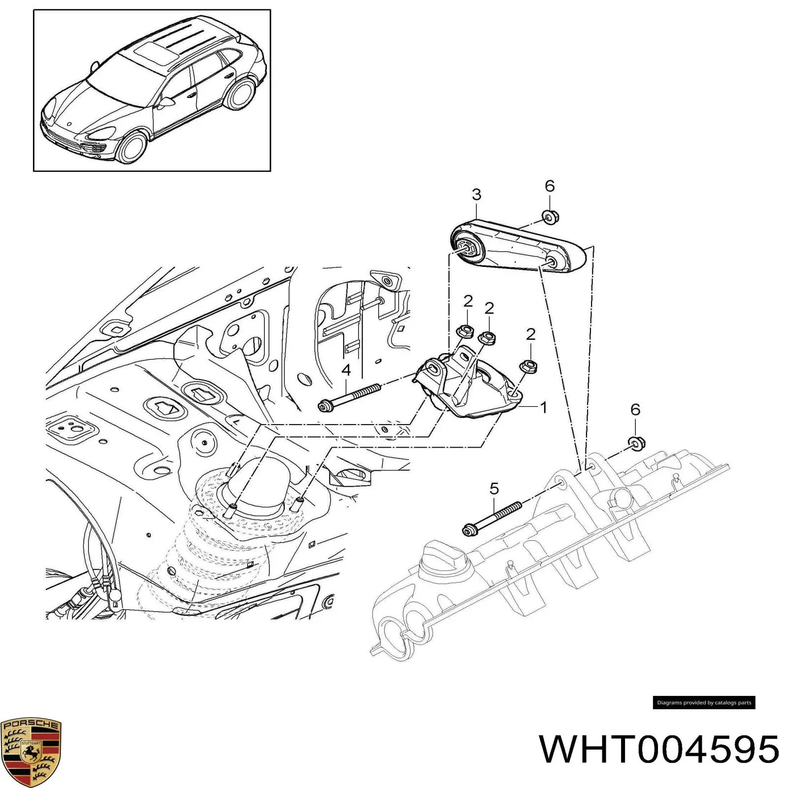 WHT004595 Porsche 