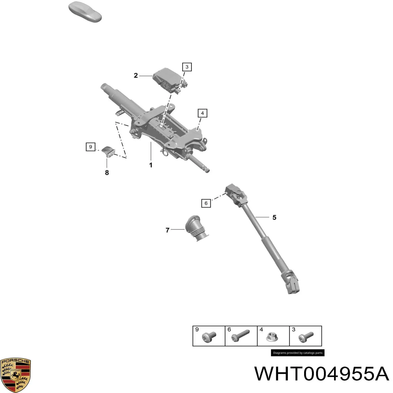 Купить WHT004955 Porsche 