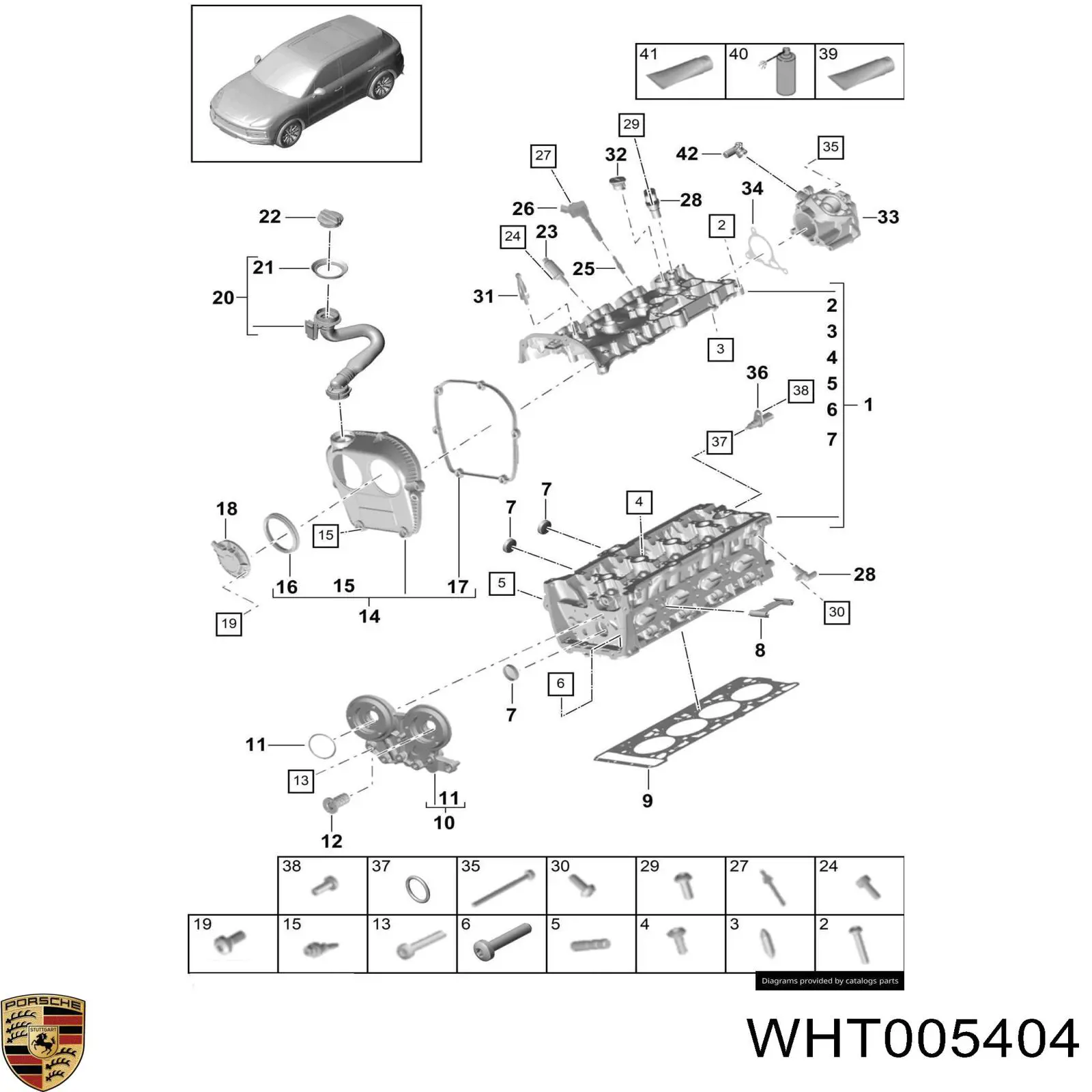 WHT005404 Porsche 