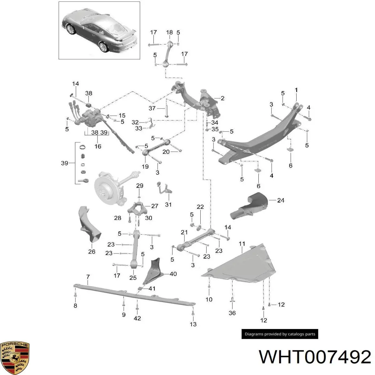 WHT007492 Porsche 
