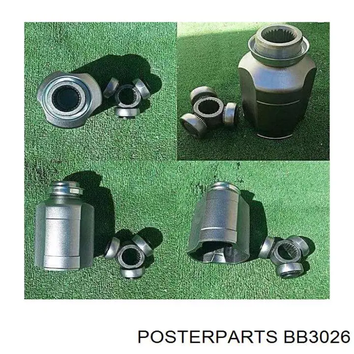 Кардан задний BB3026 Posterparts