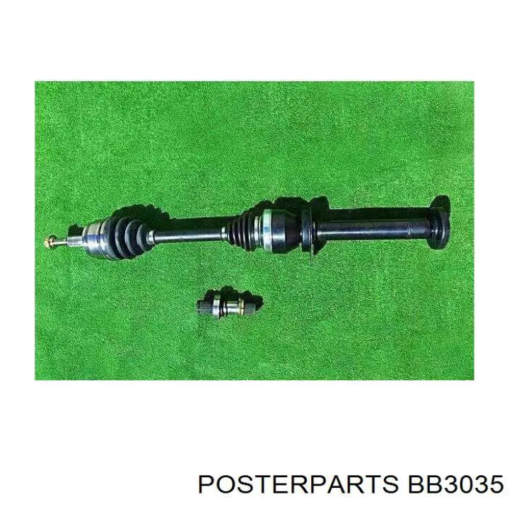 Кардан передний BB3035 Posterparts