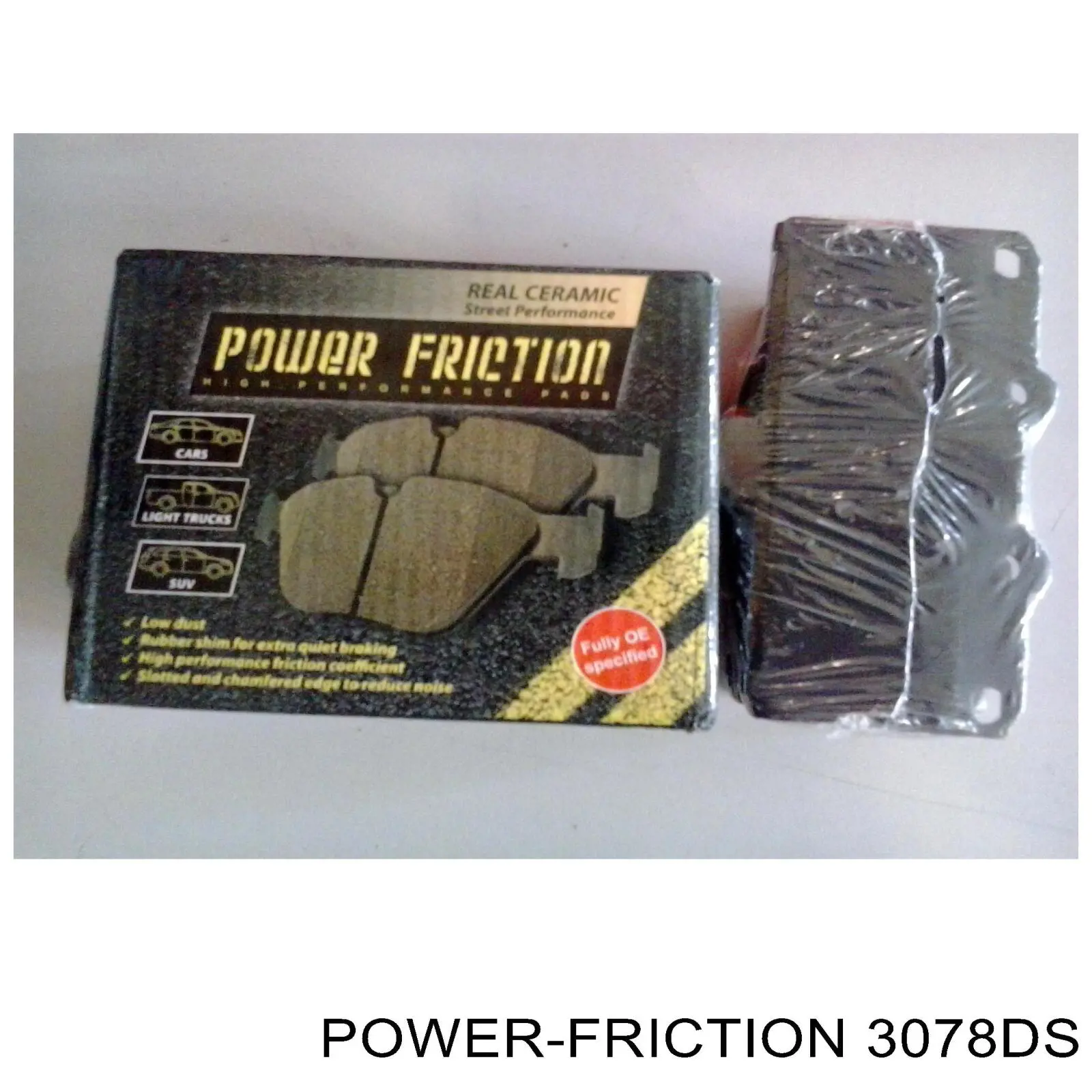 Передние тормозные диски 3078DS Power Friction