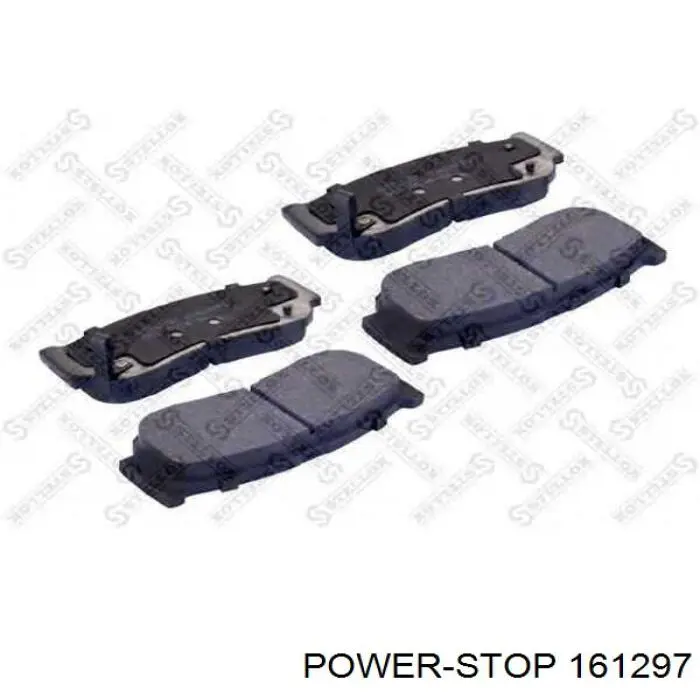 161297 Power Stop Колодки тормозные дисковые комплект