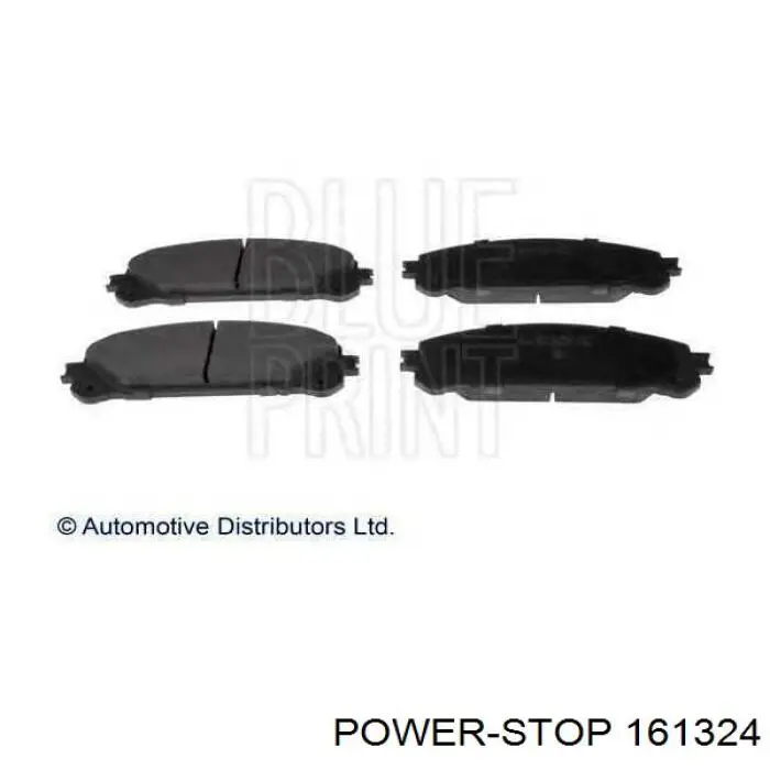 161324 Power Stop Колодки передние