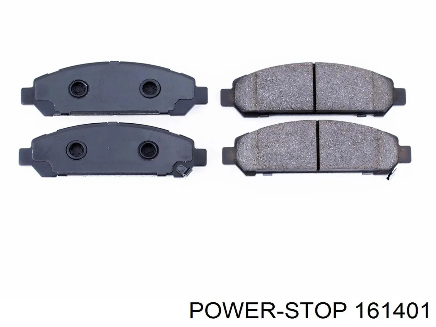 Передние тормозные колодки 161401 Power Stop