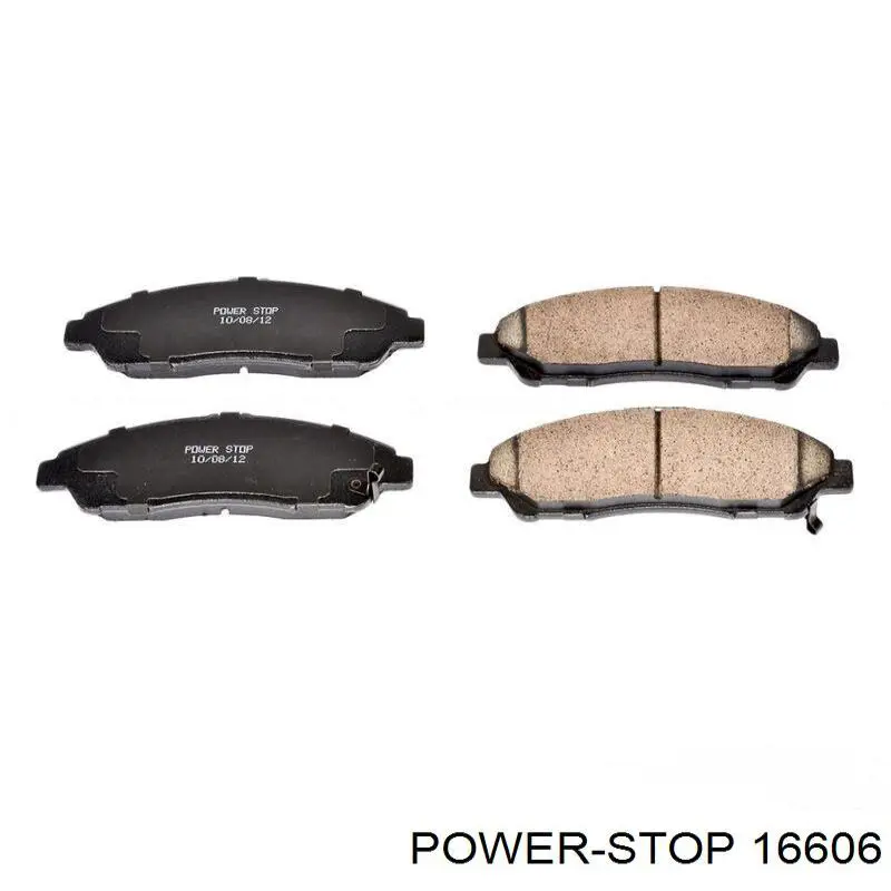 Задние тормозные колодки 16606 Power Stop