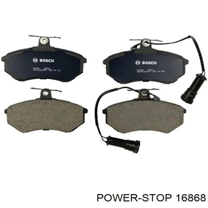 Купить 16868 Power Stop Колодки тормозные задние, дисковые