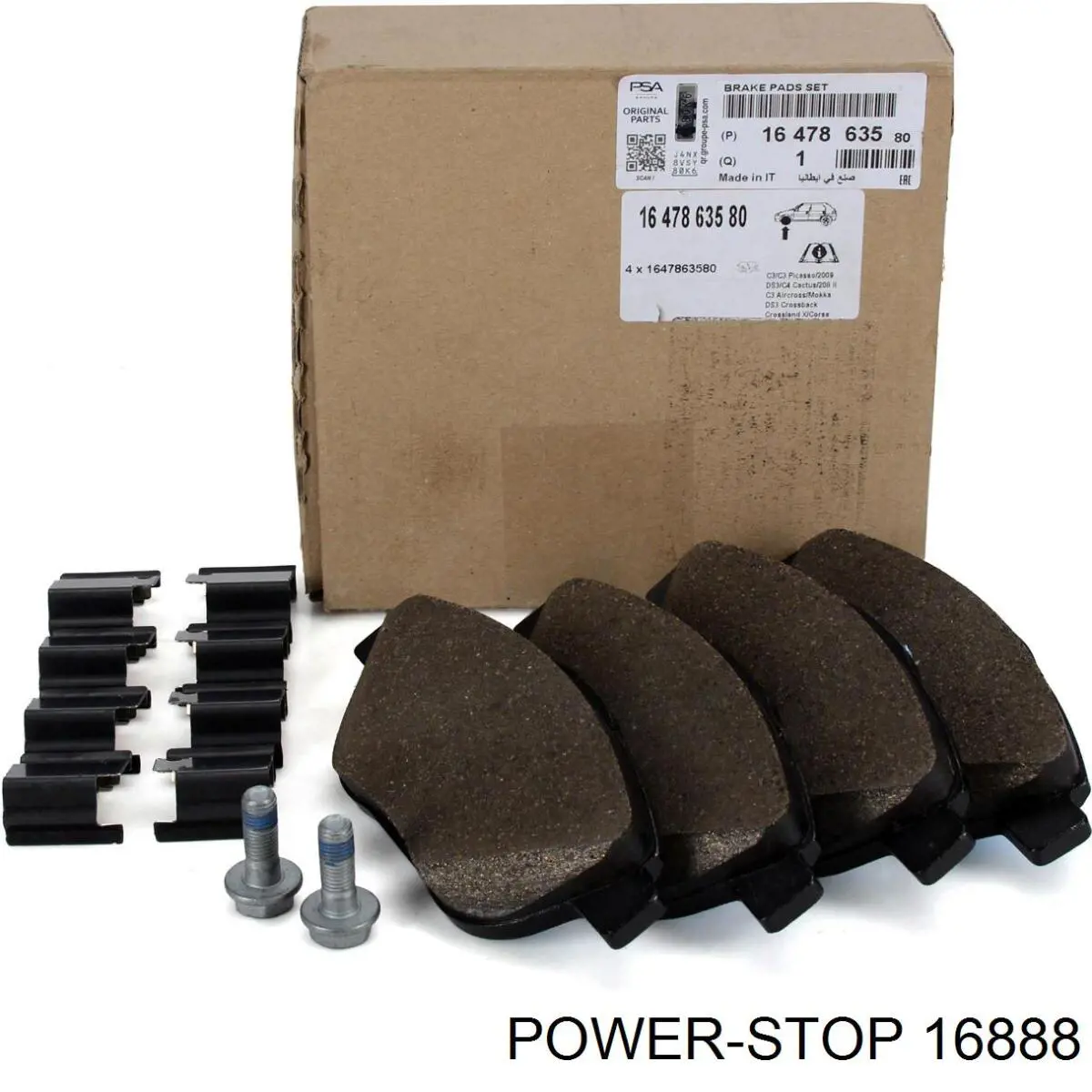 Колодки Power Stop 16888 цена, от 38.49 USD