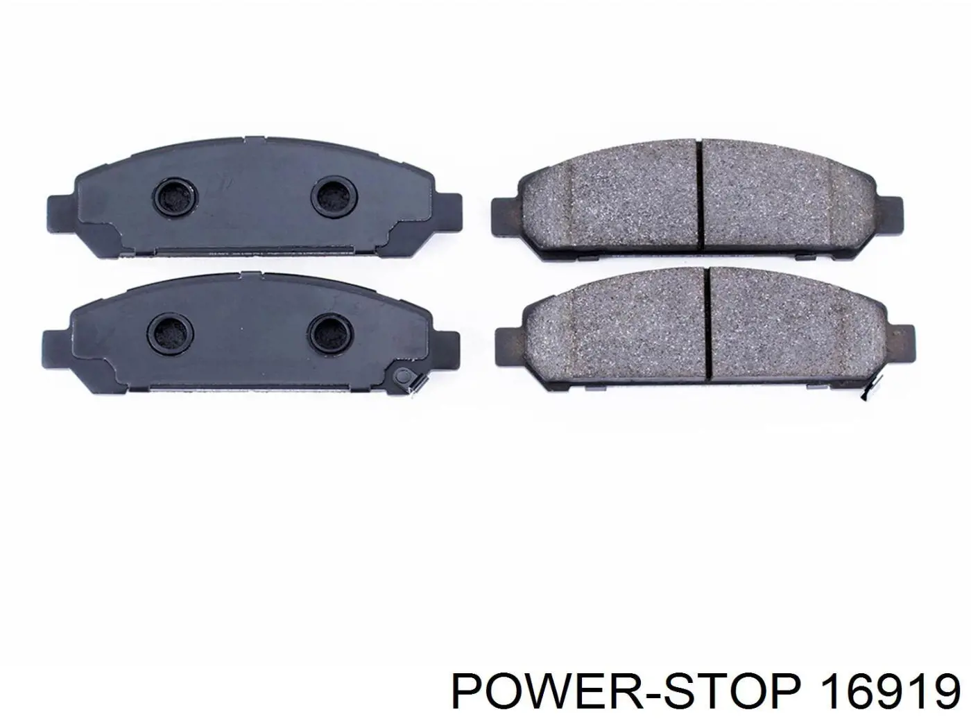 Задние тормозные колодки 16919 Power Stop