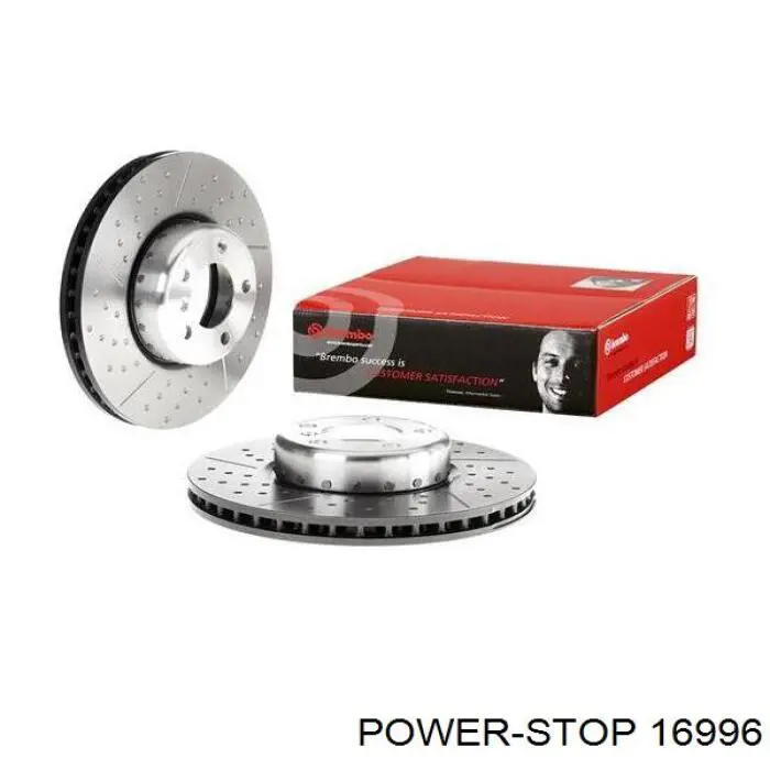 Задние тормозные колодки 16996 Power Stop