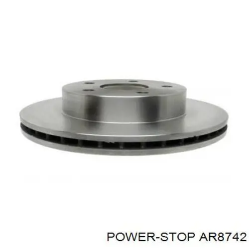 Тормоз дисковый передний Power Stop AR8742 цена, от 42.38 USD