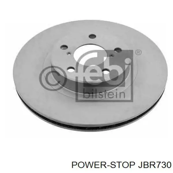 Передние тормозные диски JBR730 Power Stop