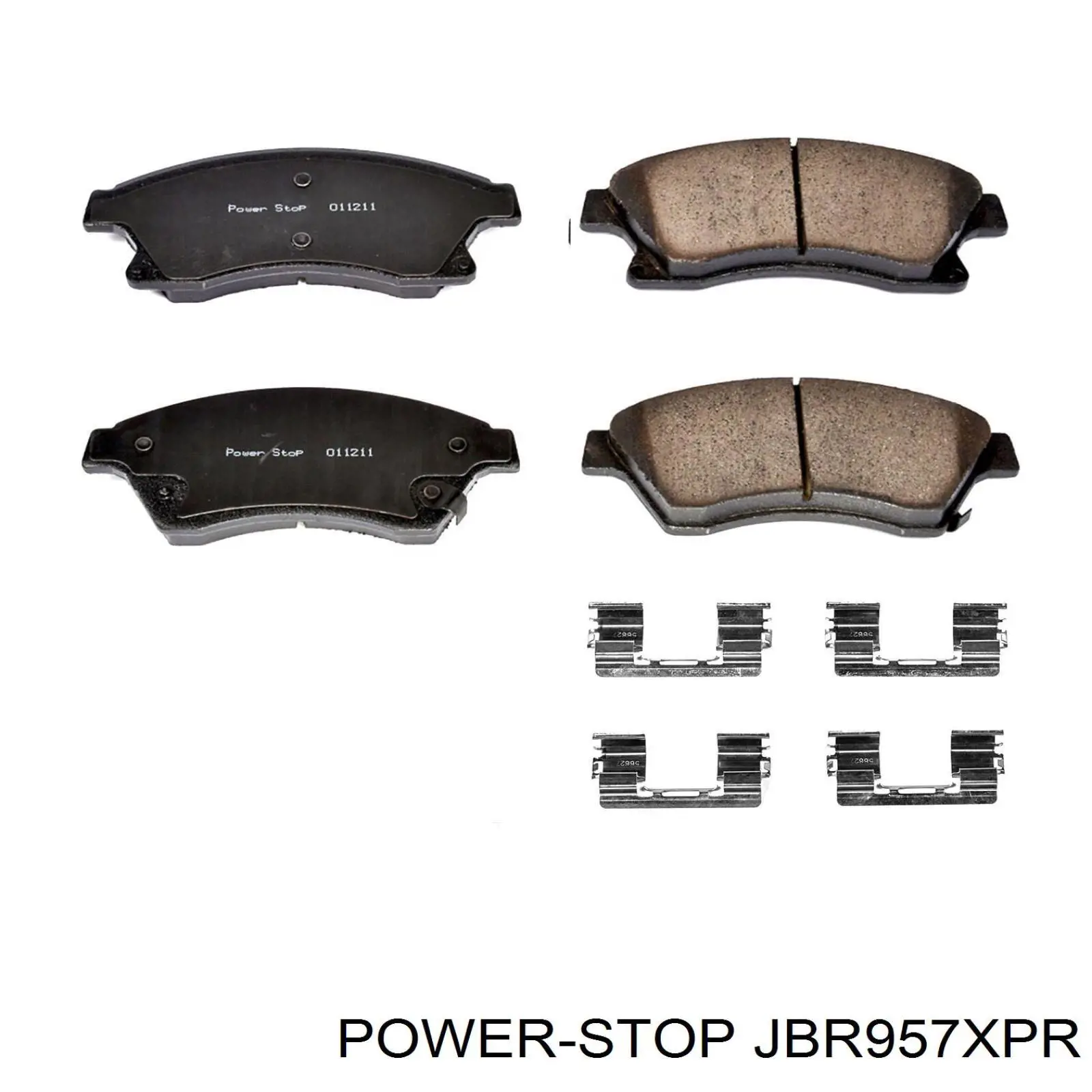 JBR957XPR Power Stop Диск тормозной передний