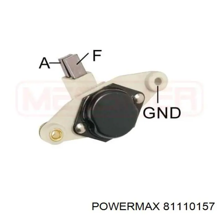 81110157 Power MAX реле-регулятор генератора (реле зарядки)