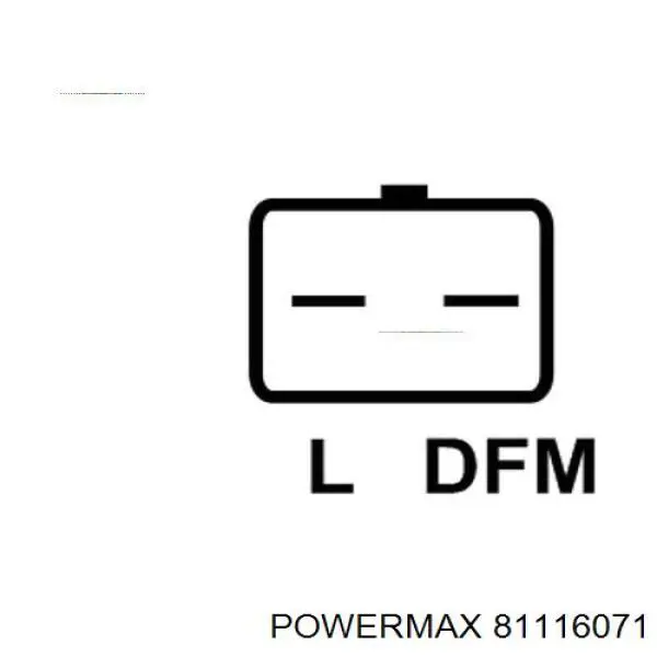 Regulador De Rele Del Generador (Rele De Carga) 81116071 Power MAX