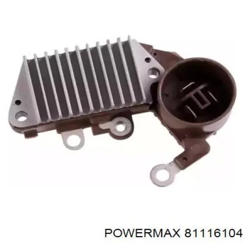 81116104 Power MAX relê-regulador do gerador (relê de carregamento)