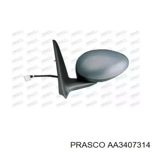 Espelho de retrovisão esquerdo 735294284 Fiat/Alfa/Lancia