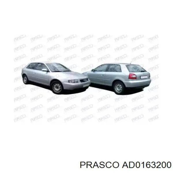 Рамка радиатора AD0163200 Prasco