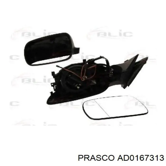 Правое зеркало 3020009 TYC