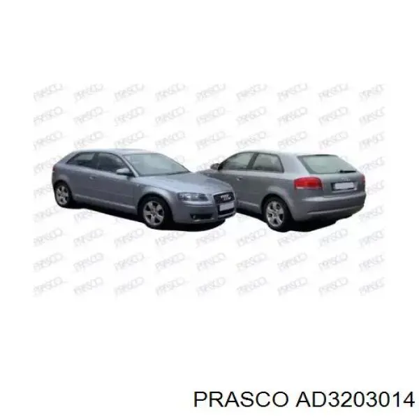 Guardabarros delantero izquierdo AD3203014 Prasco