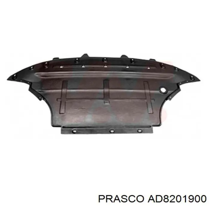 AD8201900 Prasco proteção de motor dianteira