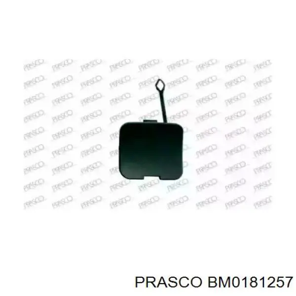 BM0181257 Prasco заглушка бампера буксировочного крюка передняя