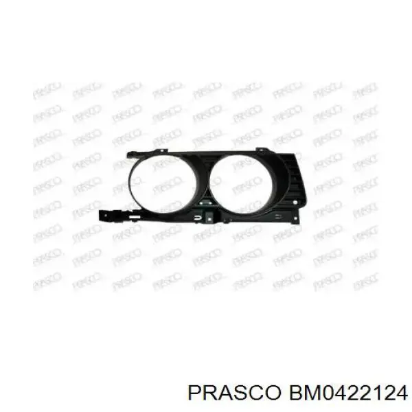 BM0422124 Prasco решетка радиатора левая