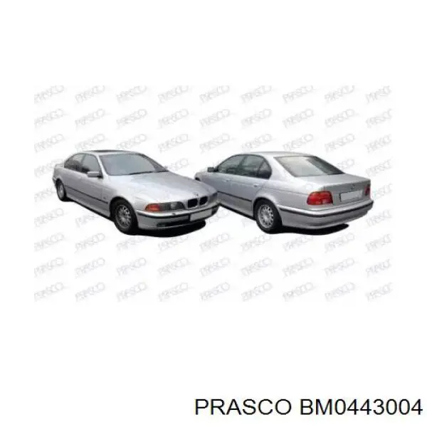 Guardabarros delantero izquierdo BM0443004 Prasco