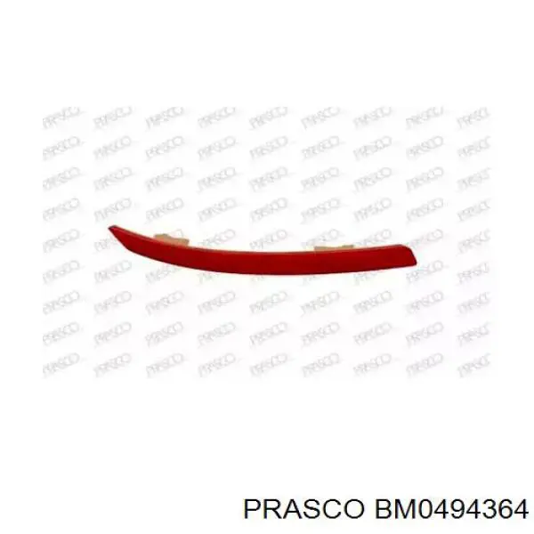 BM0494364 Prasco катафот (отражатель заднего бампера левый)