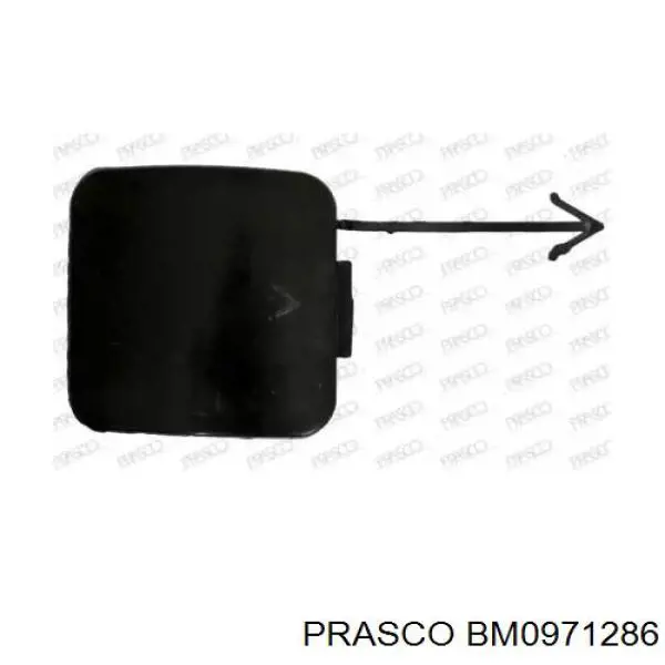 Заглушка бампера буксировочного крюка задняя Prasco BM0971286