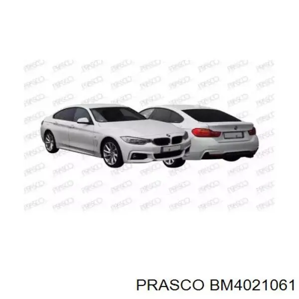 Pára-choque traseiro para BMW 4 (F36)