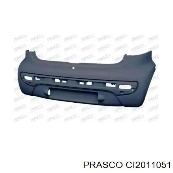 Задний бампер на Citroen C1 I PM, PN