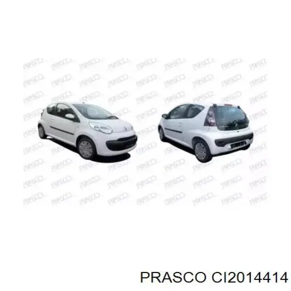 Противотуманная фара левая на Citroen C1 I PM, PN