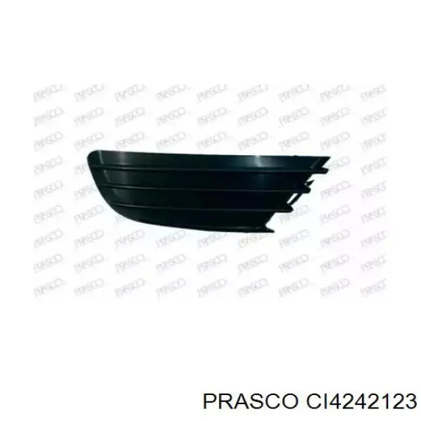 Заглушка (решетка) противотуманных фар бампера переднего Prasco CI4242123