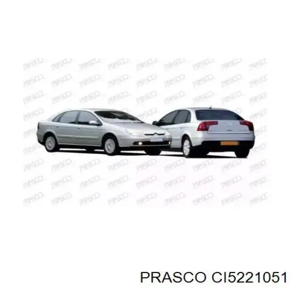 Pára-choque traseiro para Citroen C5 II RC