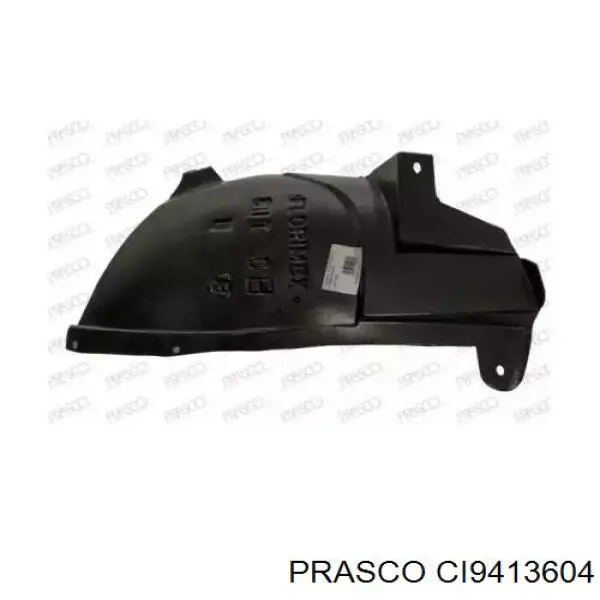 00007136EL Peugeot/Citroen guarda-barras direito do pára-lama dianteiro