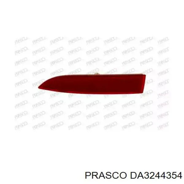 DA3244354 Prasco retrorrefletor (refletor do pára-choque traseiro esquerdo)