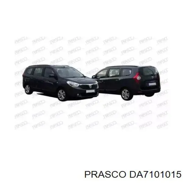 Правое крепление переднего бампера Renault (RVI) 960106580R цена, от 17.78 USD